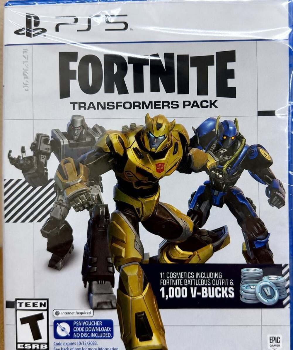 Fortnite Transformers Pack for PlayStation 5